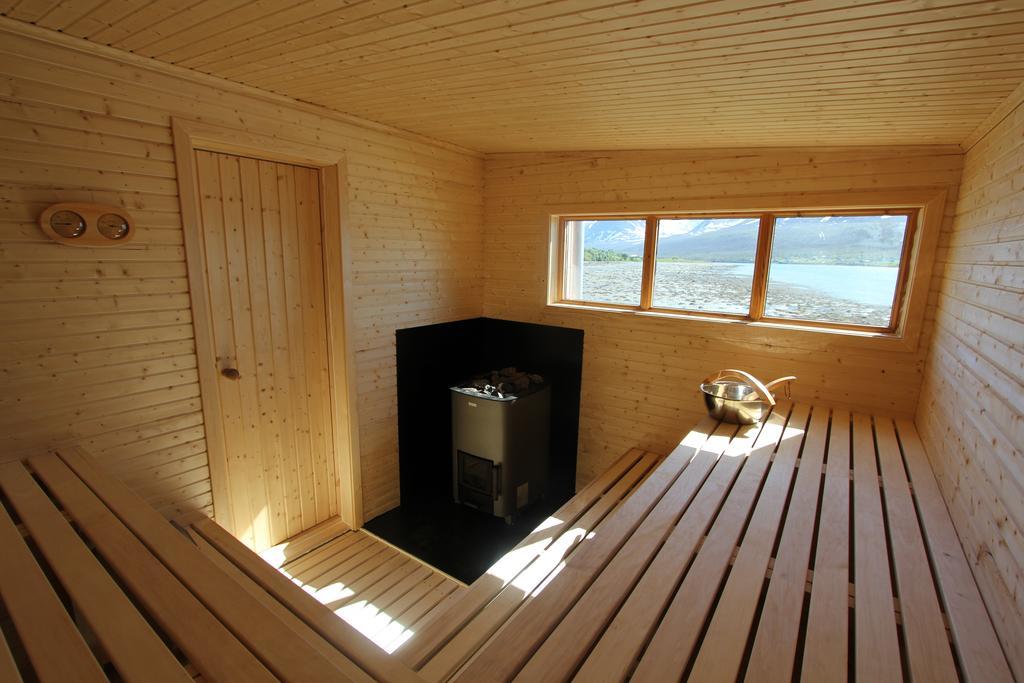 Villa Lyngen Fjordcamp Nord-Lenangen Zimmer foto